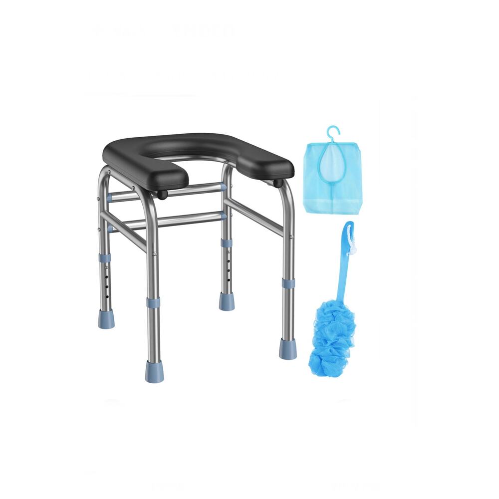 Medhelp Shower Chair for Inside Shower, Upgraded Stainless Steel